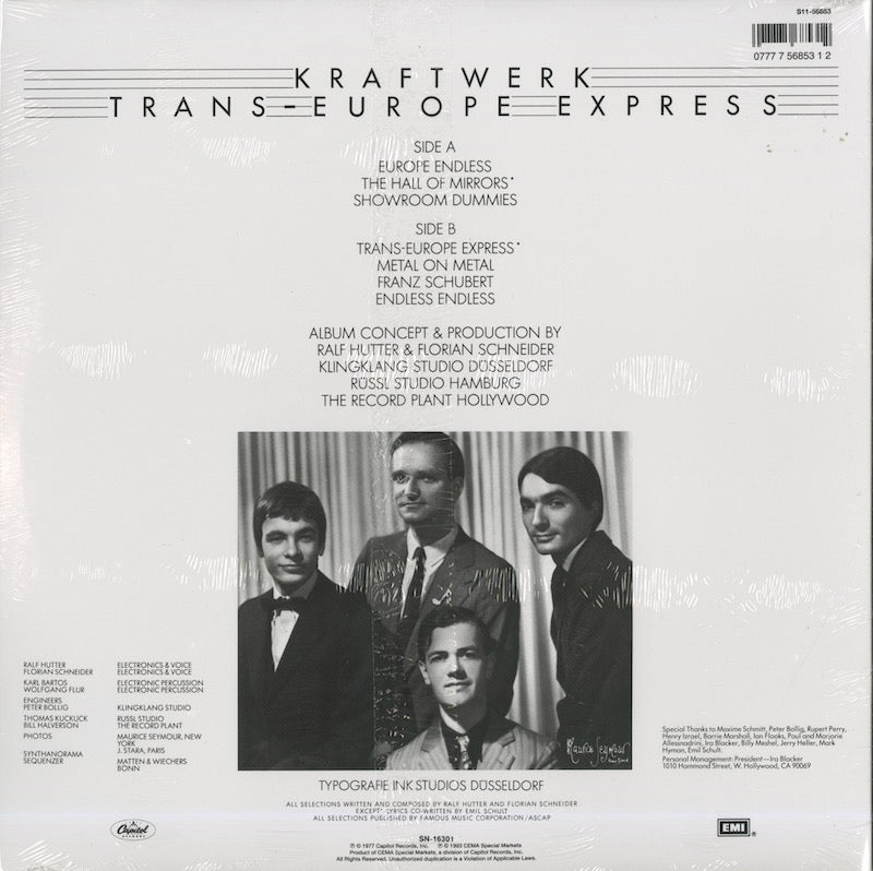 Kraftwerk / クラフトワーク / Trans Europe Express – VOXMUSIC WEBSHOP