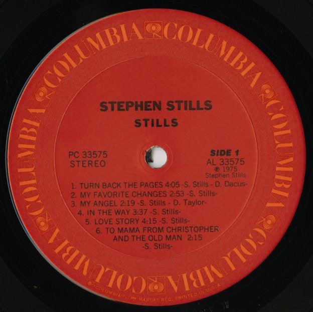 Stephen Stills / スティーヴン・スティルス / Stills (PC33575)