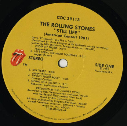 The Rolling Stones / ローリング・ストーンズ / Still Life (COC 39113)
