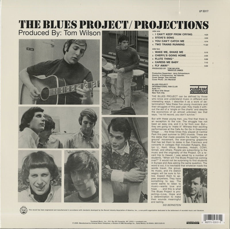 The Blues Project / ブルース・プロジェクト / Projections (FTS3008