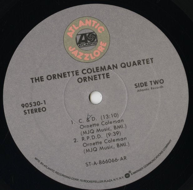 Ornette Coleman / オーネット・コールマン / Ornette! (90530-1)