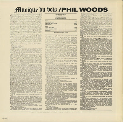 Phil Woods / フィル・ウッズ / Musique Du Bois (YQ-7030-MR)