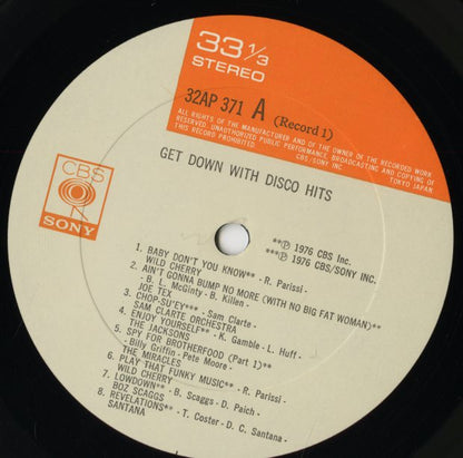 V.A./ Get Down With Disco Hits! (32AP 371/2)