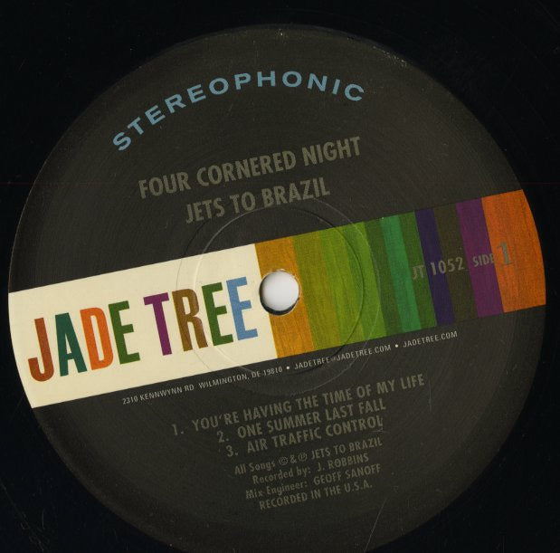 Jets To Brazil / ジェッツ・トゥ・ブラジル / Four Cornered Night -2LP (JT1052)