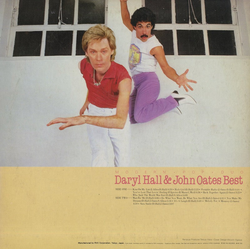 Daryl Hall & John Oates / ダリル・ホール&ジョン・オーツ / Best (RPL-8095)
