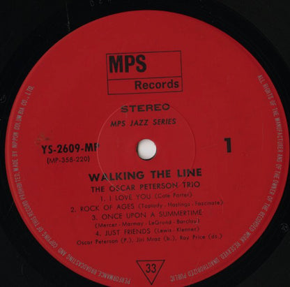 Oscar Peterson / オスカー・ピーターソン / Walking The Line (YS-2609-MP)
