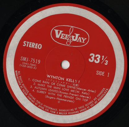 Wynton Kelly / ウィントン・ケリー / Autumn Leaves (SMJ-7519)