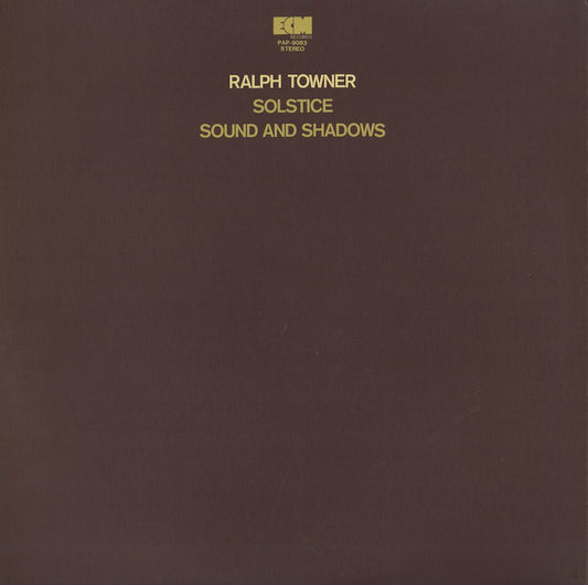 Solstice / ソルスティス / Sound And Shadows (PAP-9083)