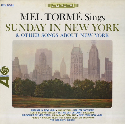 Mel Torme / メル・トーメ / Sings Sunday In New York And Other Songs About New York (P-7718)