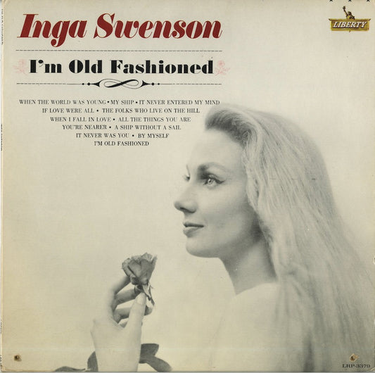 Inga Swenson / インガ・スウェンソン / I'm Old Fashioned (LRP-3379)