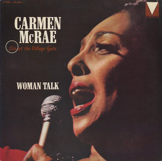 Carmen McRae / カーメン・マクレー / Woman Talk (Live At The Village Gate) (UPS-598-A)