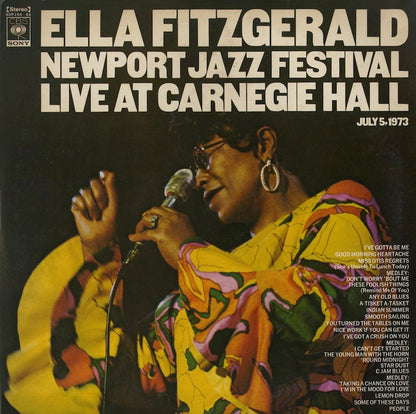 Ella Fitzgerald / エラ・フィッツジェラルド / Newport Jazz Festival Live At Carnegie Hall, July 5, 1973 (SOPI 7~8)