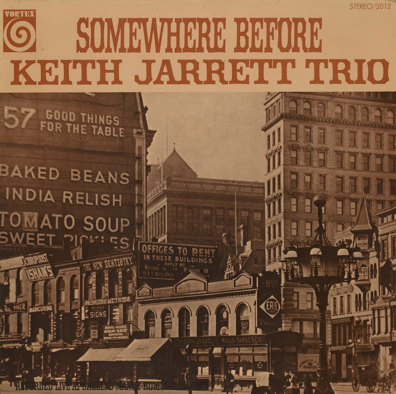Keith Jarrett / キース・ジャレット / Somewhere Before (P-6119A)