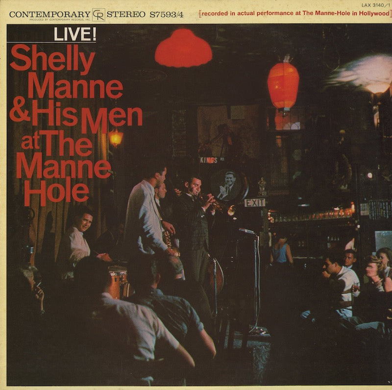 Shelly Manne / シェリー・マン / Live! At The Manne Hole -2LP (LAX 3140/1)