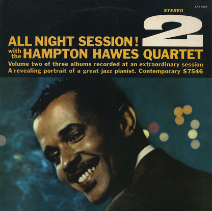 Hampton Hawes / ハンプトン・ホーズ / All Night Session! VOL.2 (LUX 3029)