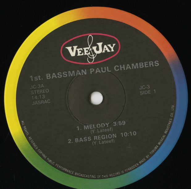 Paul Chambers / ポール・チェンバース / 1st Bassman (JC-3)