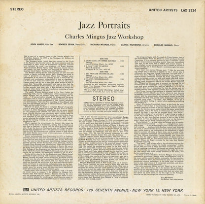 Charles Mingus / チャールズ・ミンガス / Jazz Portraits (LAX 3124)